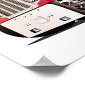 Poster Camion de dessin (Coin)