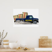 Poster Camion de dessin (Cuisine)