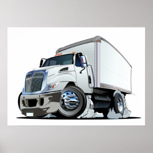 Poster Camion de dessin