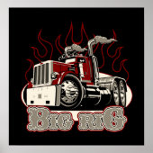 Poster Camion de dessin (Devant)