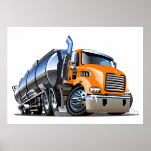 Poster Camion de dessin