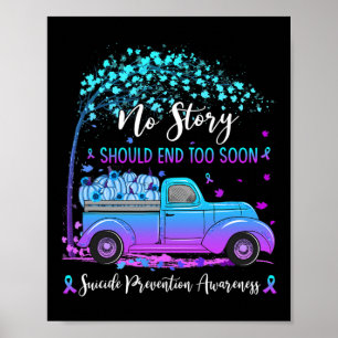 Poster Camion De Ferme Aucune Histoire Ne Devrait Se Term