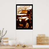 Poster Camion de grand-père (Cuisine)