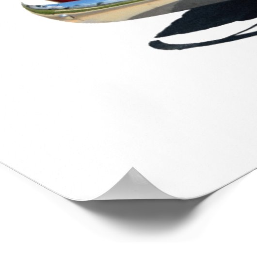 Poster Camion de ramassage Chevrolet restauré (Coin)