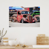 Poster Camion de ramassage Rat Rod (Cuisine)
