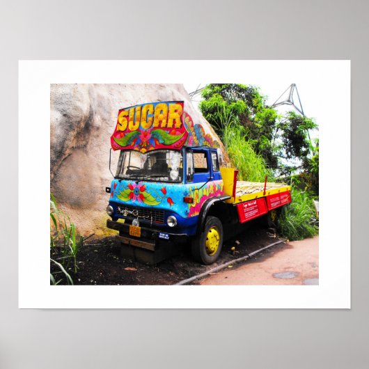 Poster Camion de sucre (Devant)