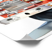 Poster Camion feu rouge (Coin)