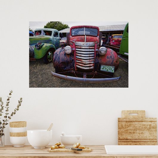 Poster CAMION GMC ERA 40s (Cuisine)