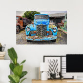 POSTER CAMION INTERNATIONAL DE HARVESTER 1946 (Bureau à domicile)