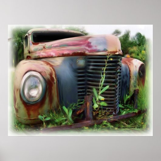 Poster Camion international Old Junk (Devant)