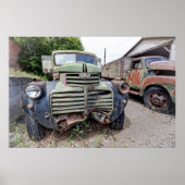 POSTER CAMION LOURD DE 1941 DE GMC (Devant)