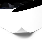 Poster Camion monstre de dessin animé (Coin)