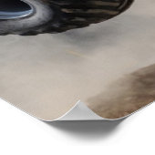 Poster Camion Monteur Rammunitions Imprimer (Coin)