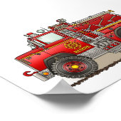 Poster Camion Secourt pommeau (Coin)