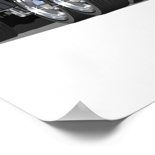 Poster Camion semi-caricature (Coin)