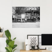 Poster Camion Soda Pop Delivery, début des années 1920 (Bureau à domicile)