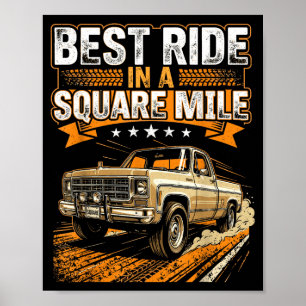 Poster Camion Squarebody