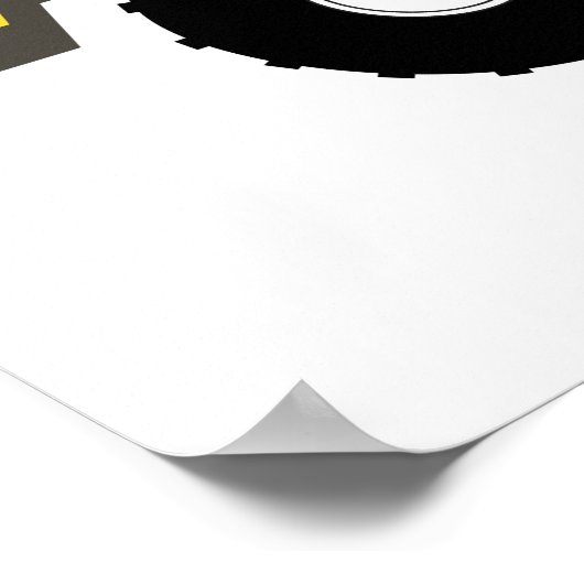 Poster Camions de construction de camions ABC Dump (Coin)