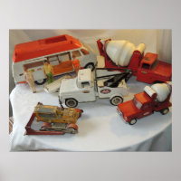 Camions et jouets Tonka vintages / Retro