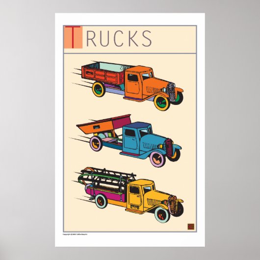 Poster Camions-Imprimés/Poster (Devant)