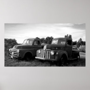 Poster Camions vintages