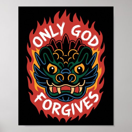 Poster Camiseta Sólo Dios Perdona1 (Devant)