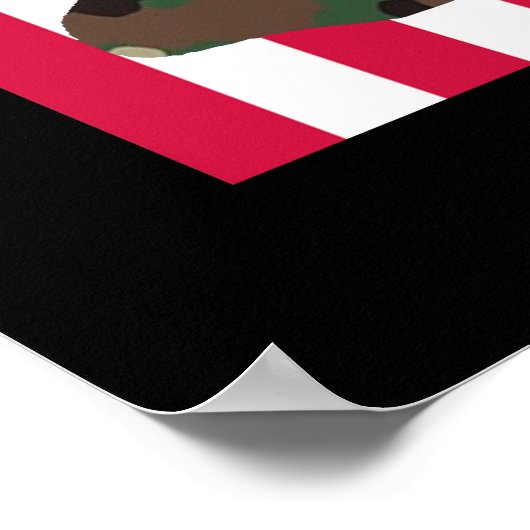 Poster Camo Bigfoot Sasquatch (Coin)