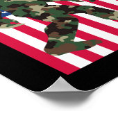 Poster Camo Bigfoot Sasquatch (Coin)