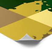 Poster Camo de la Jungle d'or (Coin)