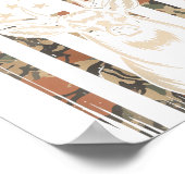 Poster Camo Deer Hunting Fast Food Gag Hunter Gift Funny (Coin)