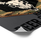 Poster Camo Deer Hunting My Family Tree Has Deer Stand In (Coin)