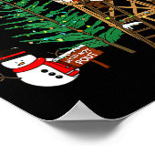 Poster Camo Santa Christmas Deer Hunting Camouflage Hunte (Coin)