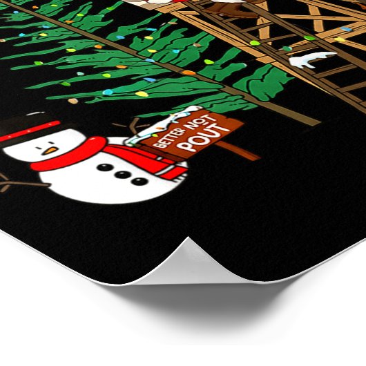 Poster Camo Santa Christmas Deer Hunting Camouflage Hunte (Coin)