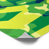 Poster Camo Swede en vert (Coin)