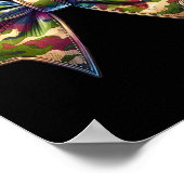 Poster Camouflage Femmes Coquette Bow Camo Bow Chasse (Coin)