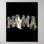 Poster Camouflage Mallard Duck Retro Camo Hunting Mama Ha (Devant)