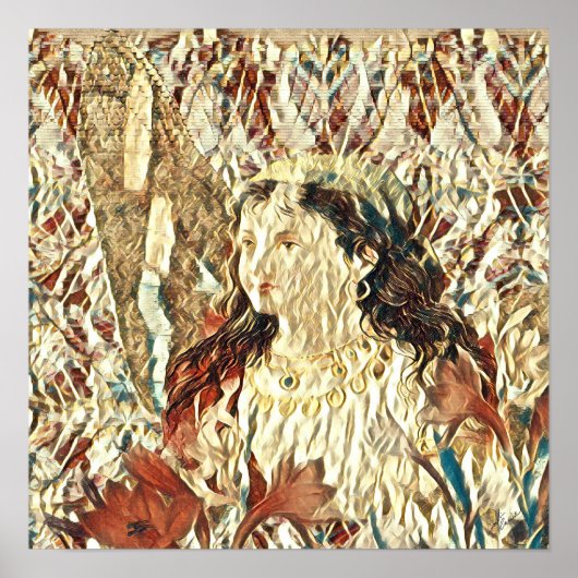 Poster Camouflé de papillon tzigane (Devant)