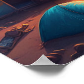 Poster Camp à Sunrise (Coin)