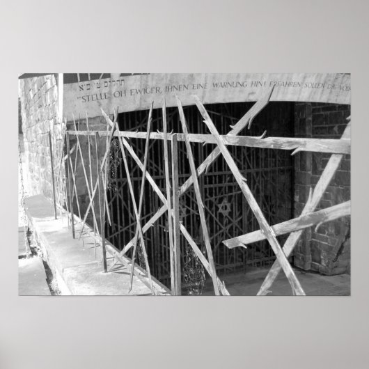 Poster camp de concentration dachu 2 (Devant)