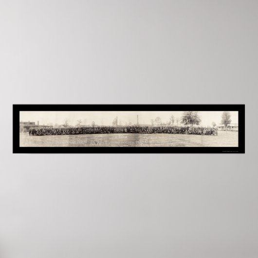 Poster Camp de l'armée de chirurgien photo Greenleaf 1918 (Devant)