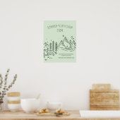 Poster Camp de loisirs d'été, Camp d'été pour les jeunes (Cuisine)