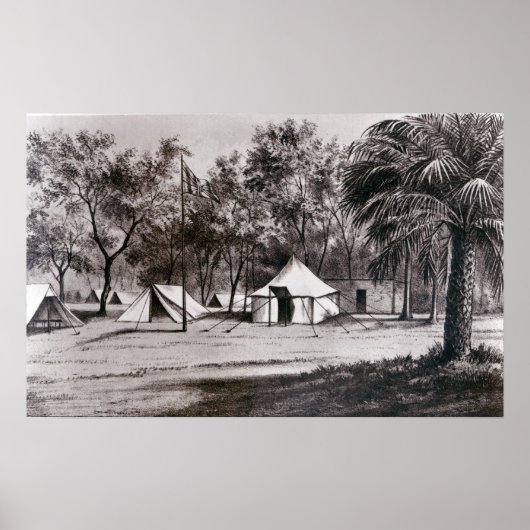Poster Camp de Lord Wolseley à Korti (Devant)