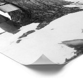 Poster Camp de sucre de l'érable du Vermont, 1906. Photo (Coin)