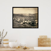 Poster Camp des 5e Gardes des Dragons 1855 (Cuisine)