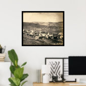 Poster Camp des 5e Gardes des Dragons 1855 (Bureau à domicile)