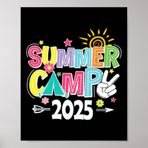 Poster Camp d'été 2025 - Fam de jumelage des vacances d'é