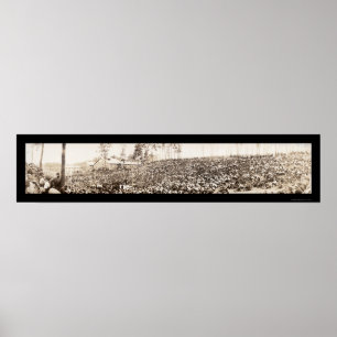 Poster Camp Devens MA Photo 1918