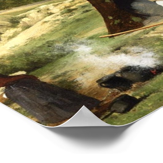 Poster Camp indien (Coin)