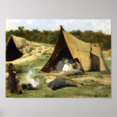 Poster Camp indien (Devant)