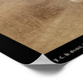 Poster Camp indien de Lakota Pine Ridge SD 1891 (Coin)